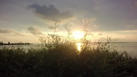 Full moon reflected in the lake. Stock-Footage 65202160