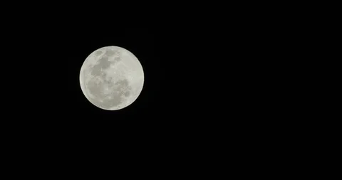 Full Moon Rising Timelapse Stock Footage 102736958