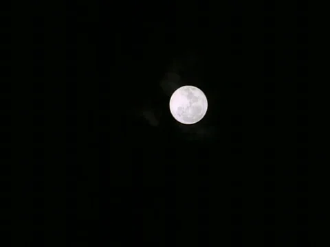 Full Moon Set 640x480 Stock Footage 533516