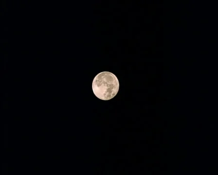 Full Moon Set PAL Stock Footage 531991