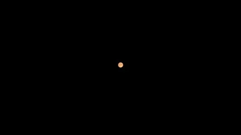 Full moon shining in the dark night sky over Kaunas, Lithuania Stock Footage 295857270