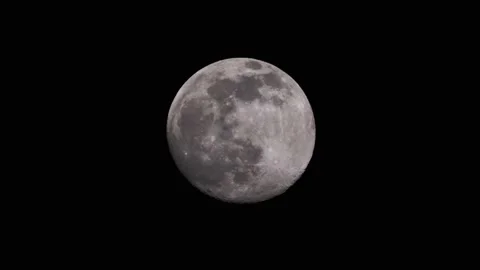 Full moon on sky Stock Footage 174105809