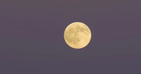 Full Moon in Sky Stock Footage 262089207