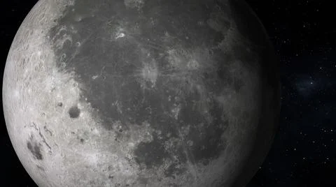 Full moon stack dark night sky. Stock Illustration