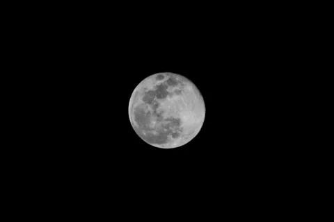 Full moon stack dark night sky. Full Moon, Pornima Stock Photos