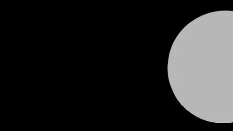 Full Moon – time lapse, detail Stock Footage 79392974