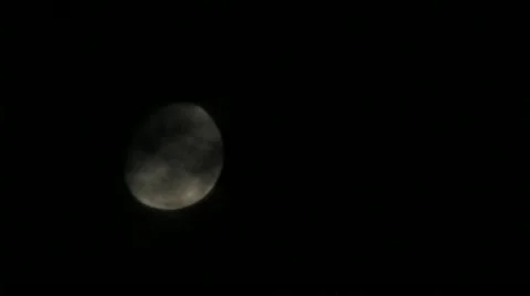 Full Moon Time-lapse Video stock 10896925