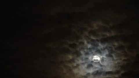 Full moon time lapse Stock Footage 33505409