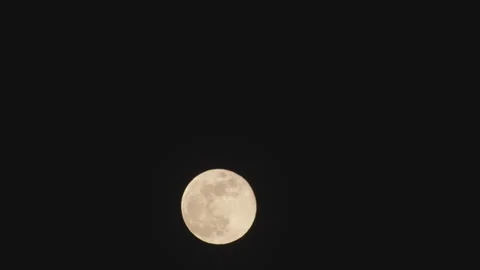 Full Moon Time Lapse Stock Footage 154183110