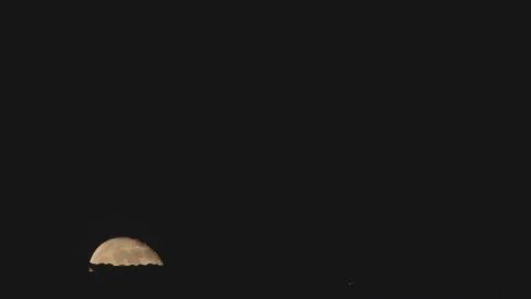 Full Moon Time Lapse Видео 154183296