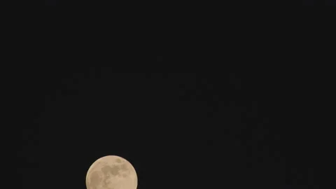 Full Moon Time Lapse Stock Footage 154184294