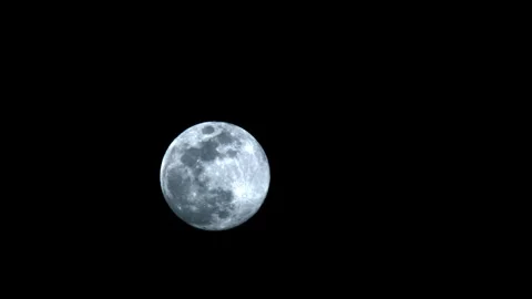 Full Moon time lapse Stock Footage 304251265