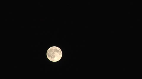 Full moon timelapse 2 Stock Footage 39651642