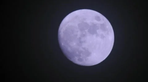 Full Moon Timelapse Stock Footage 976653