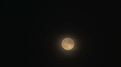 Full Moon Timelapse Stock Footage 6531516