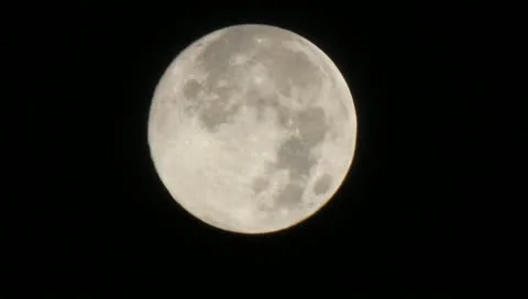 Full moon view Stock Footage 11240948