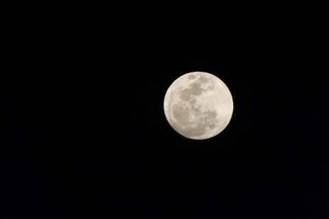 Full Moon view Stock Photos