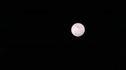 Full Moonset 480x270 Video stock 532295