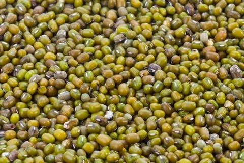Full mung bean Stock Photos