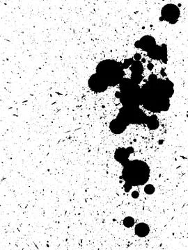 Full Page Splats Stock Illustration