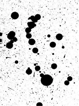 Full Page Splats  Stock Illustration