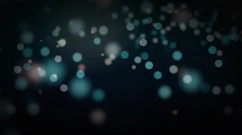 Full Particle Loop - Blue / Grey Stock Footage 1095453