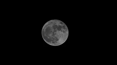 Full perigee moon Stock Footage 2425601