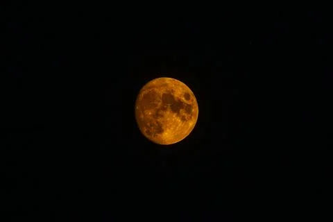 Full red moon Stock Photos