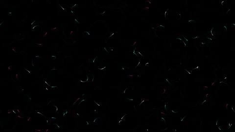 Full screen animated comet colored particles in black Stock-Footage 322551634