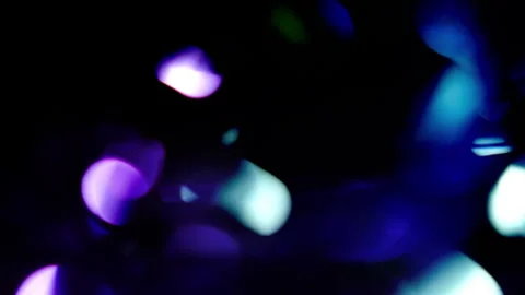 Full screen, Animated, full screen, multi-color, bokeh Vídeo Stock 319982852