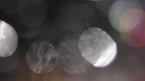 Full-screen colored bokeh flare Video stock 318673713