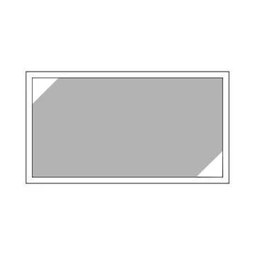 Full screen flat icon, vector illustration on white background Stock Illustration