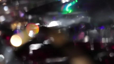 Full screen glowing abstract light leak video 스톡 동영상 318365527