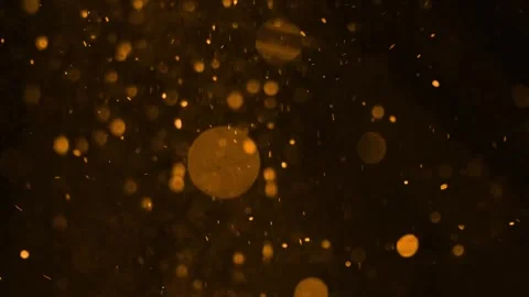 Full screen gold sparkling glitter bokeh... | Stock Video | Pond5