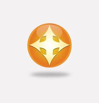 Full screen icon. Stock Illustration