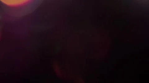 Full screen large color bokeh video at night with slow motion 스톡 동영상 318074052