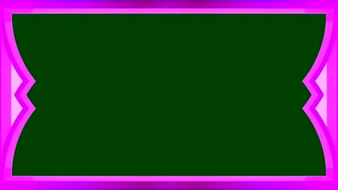 Full-screen rectangular colorful neon glowing pink square horizontal frame .. Stock Footage 270315454