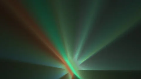 Full-screen shining rainbow light beam Video stock 314239180