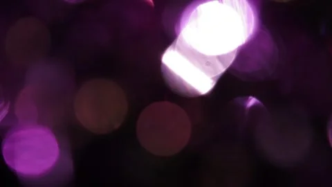 Full screen sparkling multi-color bokeh light effects video Stockbeeldmateriaal 318070508