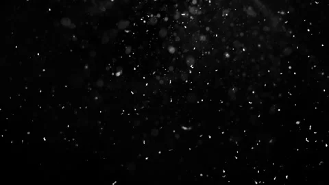 Full screen white particles on Black bac... | Stock Video | Pond5