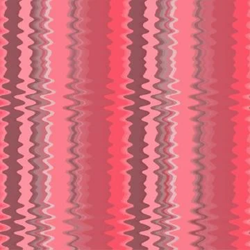 Full Seamless Abstract Vertical Wave Watercolor Pattern Vector illustration. Illustrazione stock