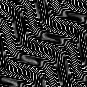 Full Seamless Modern Abstract Pattern Vector Stock Illustration