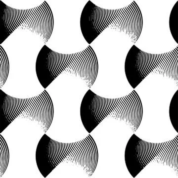 Full Seamless Modern Abstract Pattern Vector Stock Illustration