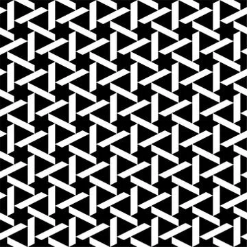 Full seamless modern geometric texture pattern for decor and textile Stock Illustration