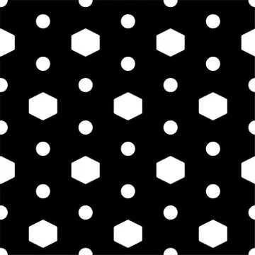 Full seamless modern geometric texture pattern for decor and textile Stock Illustration