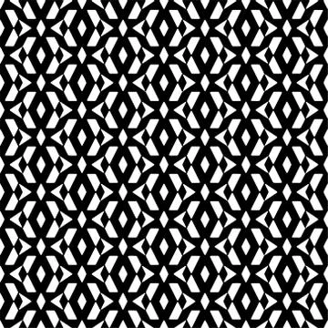 Full seamless modern geometric texture pattern for decor and textile Stock Illustration