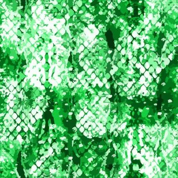 Full Seamless snake leather design for textile fabric print Stock Illustration