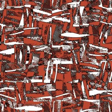 Full seamless vintage texture pattern vector for decoration. Stock Illustration