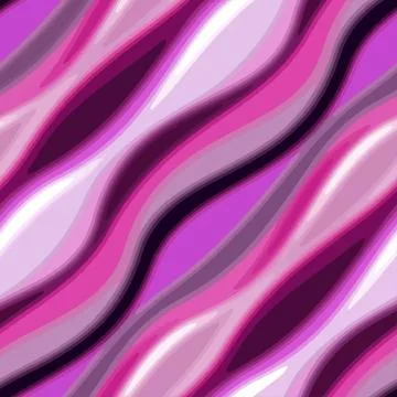 Full Seamless Watercolor Wave Pattern for women dress and Home Design Stock Illustration