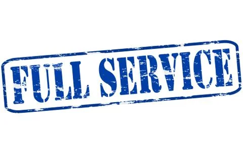 Full service Stock Illustration